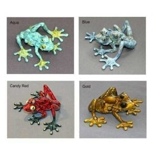 Aqua, Blue, Candy Red, Gold