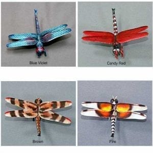 blue violet, candy red, brown, fire