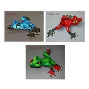 blue topaz, candy red, candy lime