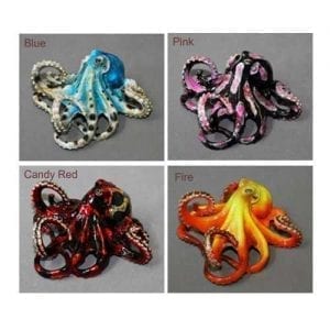 blue, pink, candy red, fire