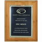 Bamboo Award Plaque 7"x 9"