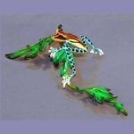 Bronze Frog Lazy
