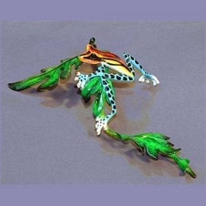 Bronze Frog Lazy
