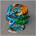 Bronze Frog on Toadstool