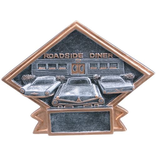 Resin Car Show Trophy Plaque