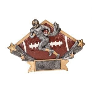 Resin Football Award Plaque