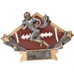 Resin Football Trophy Plaque