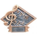 Resin Music Trophy Plaque