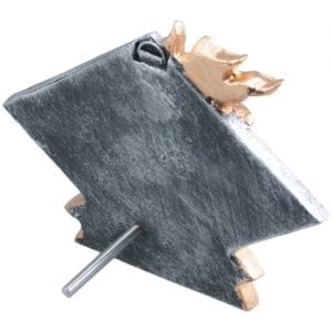 Resin Scholastic Standing Trophy back