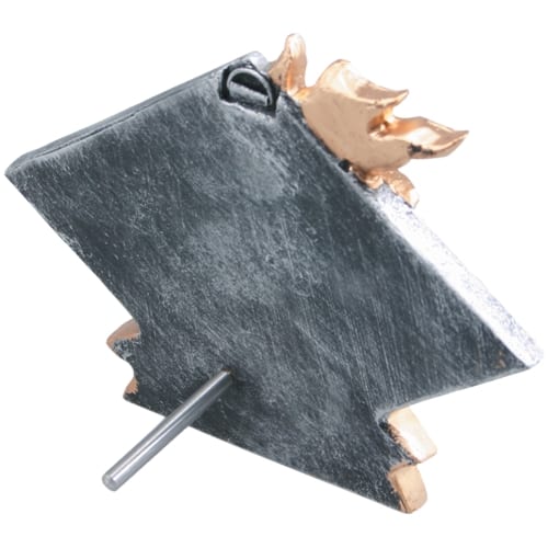 Resin Scholastic Standing Trophy back