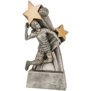 Super Star Female Volleyball Trophy
