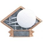 Volleyball Trophy Plaque