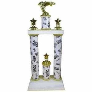 Derby Car Trophies 2 Column