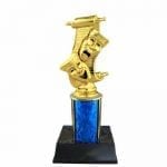 Drama Mask Trophy w/ Column