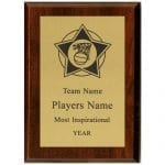 Basketball Star Plaque