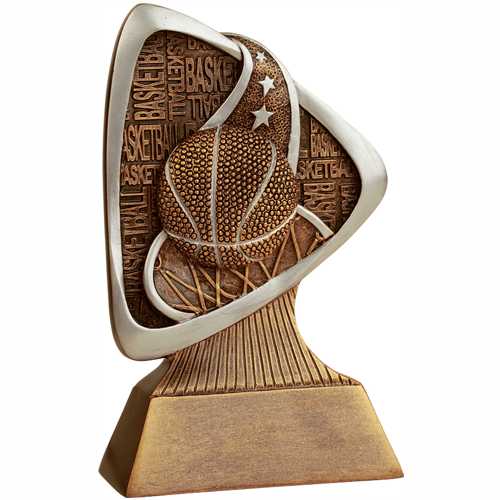 Basketball Trophies Triad Resin