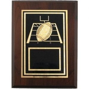 Football Award Plaque