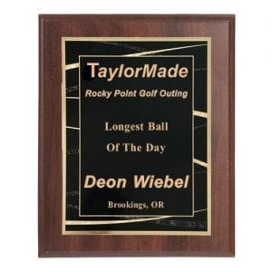 Engraved Plaque with Wide Border