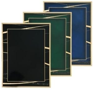 Plate Color Options