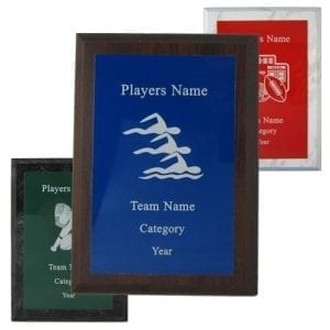 Swim Plaque with Color Options