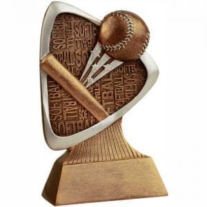 Softball Trophies Triad Resin