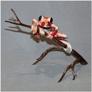 Frog Figurine Tarzan