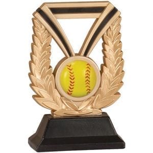 Softball Trophy, DuraResin