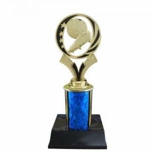 Midnite Star Soccer Trophy w/column