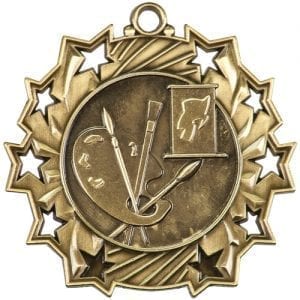 Art Medals Ten Star
