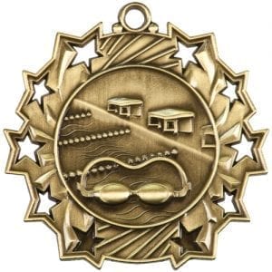 Ten Star Swimming Medals