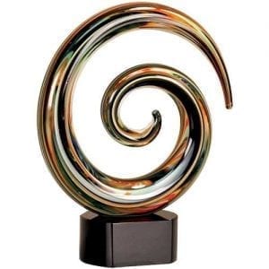 Swirl Art Glass Award