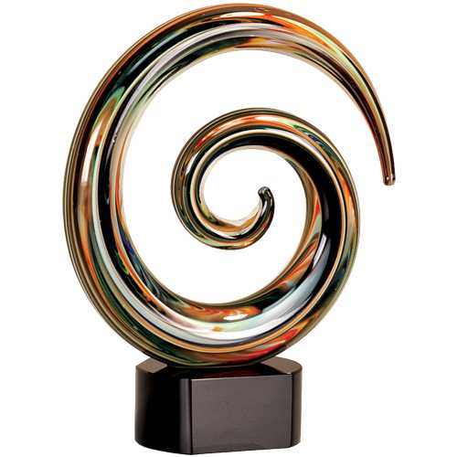 Swirl Art Glass Award