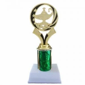 Academic Trophy with Black Trim