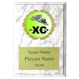 Cross Country Plaque