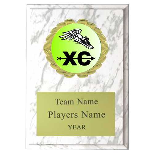 Cross Country Plaque