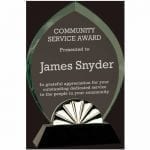 Oval Horizon Glass Award