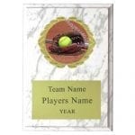 Softball Plaque with Insert