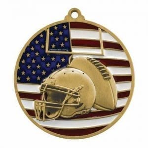 Patriotic Football Medals