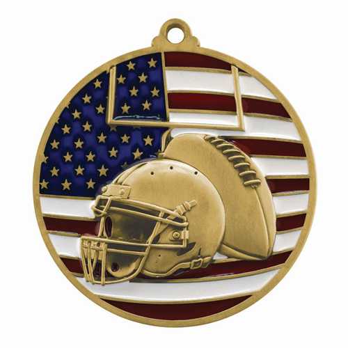 Patriotic Football Medals