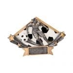 Resin Soccer Plaque Female
