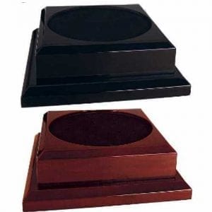 Trophy Base with Recessed Area