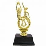 Double Action Basketball Trophies Boys