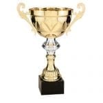 Gold and Silver Cup on Marble Base