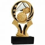 Resin Cheer Trophy Midnight Star