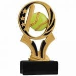 Resin Softball Trophy Midnight Star