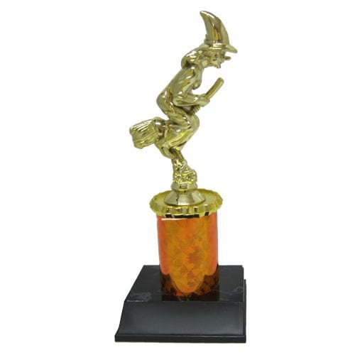 Witch with Broom Trophy