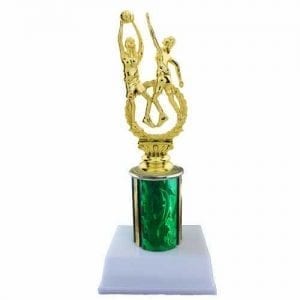 Doubles Girls Basketball Trophies