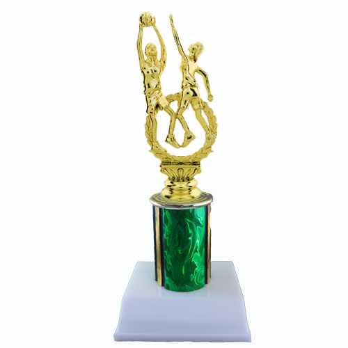 Doubles Girls Basketball Trophies