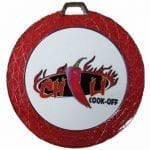 Custom Insert Medal Pink Bling