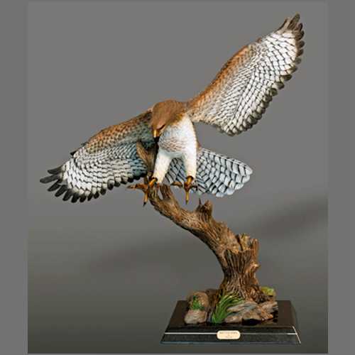 Bronze Hawk Statue Bronze Hawk Statue